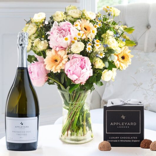 Pink Lemonade, Prosecco & 12 Mixed Truffles