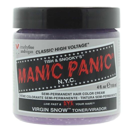 Manic Panic Classic High Voltage Virgin Snow Semi-permanent Hair Colour Cream 11