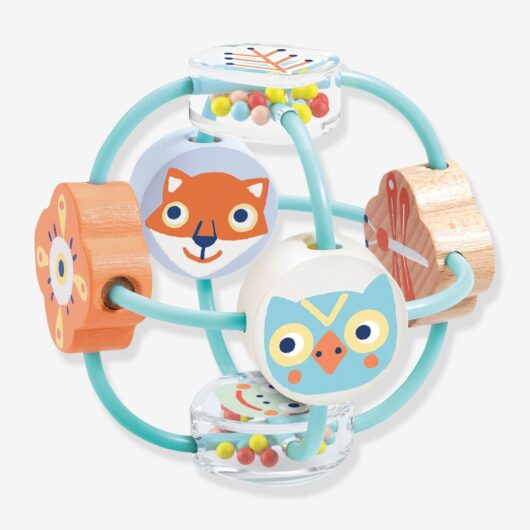 BabyBali Multisensory Ball - DJECO blue