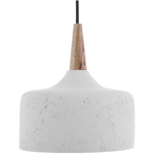 Beliani - Modern Contemporary Pendant Light Ceiling Lamp Gypsum White Burano