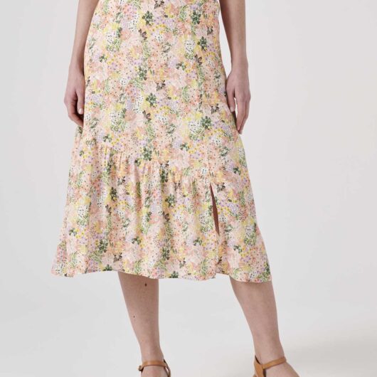 Damart Print Skirt