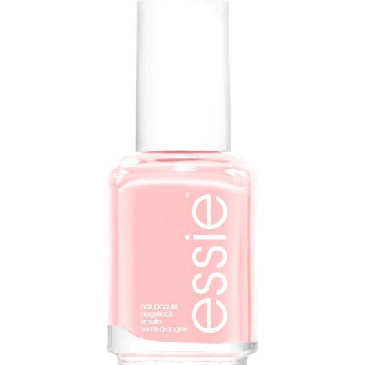 Essie Nail Polish 14 Fiji Creamy Pale Pastel Pink Colour, Original High Shine And Coverage 13.5 ml, 5ml