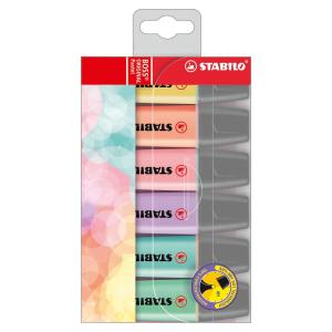 Stabilo Boss Pastel Highlighters Chisel Tip 2-5mm Pastel Assorted Ref