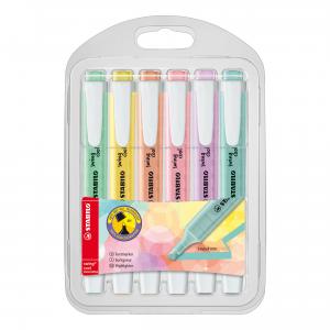 Stabilo Boss SwingCool Pastel Highlighters Chisel Tip 1-4mm Line